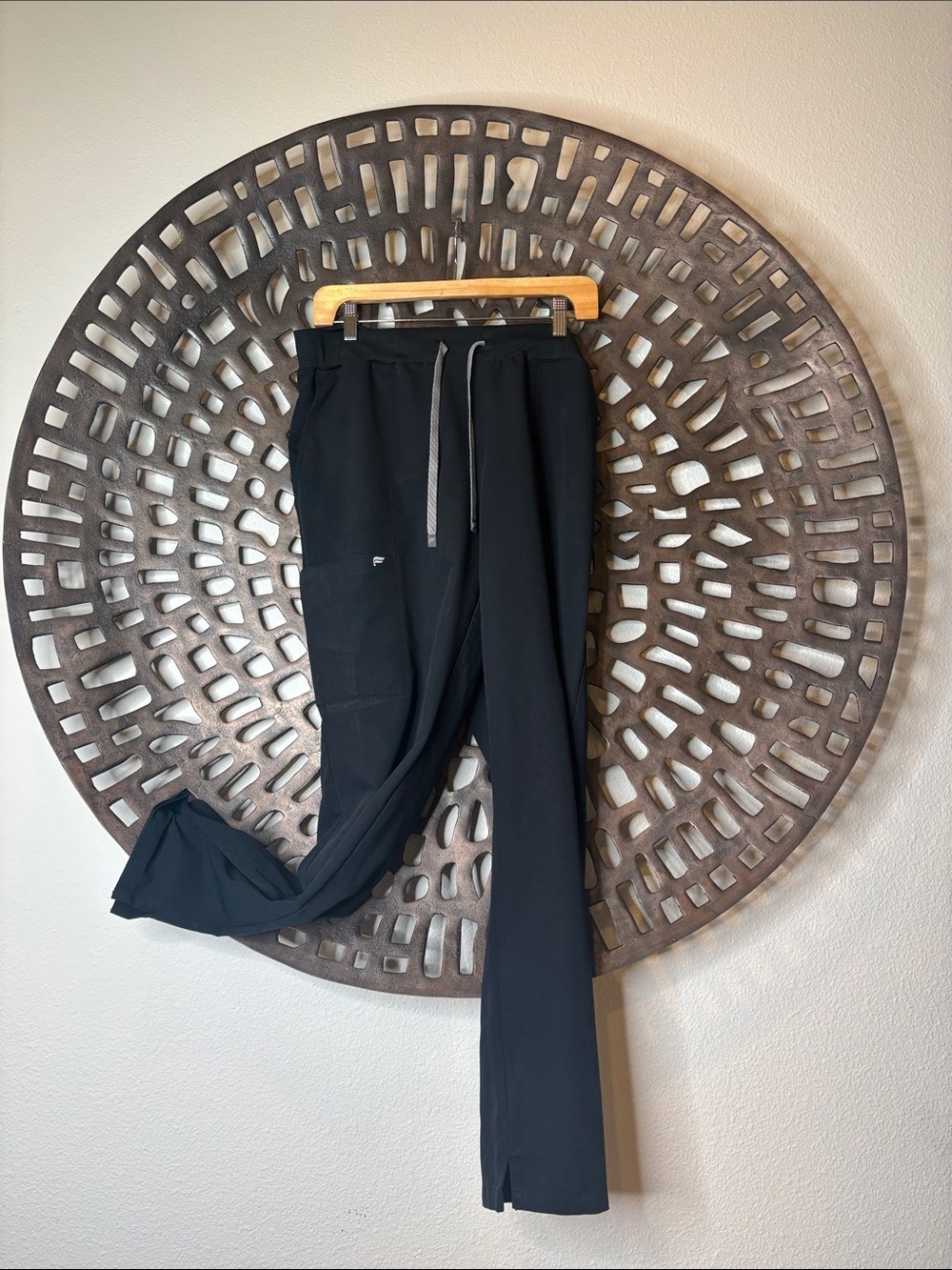 🖤Fabletics Women’s Performance Pants Large Black Drawstring Loose Fit Active🖤